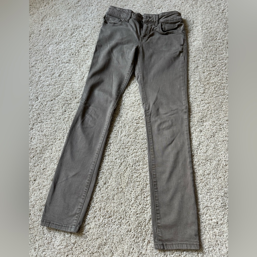 Warp + Weft Green Skinny Jeans | Women’s 25x28
